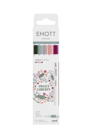 5 feutres Sweet Liberty Emott - 0,4 mm