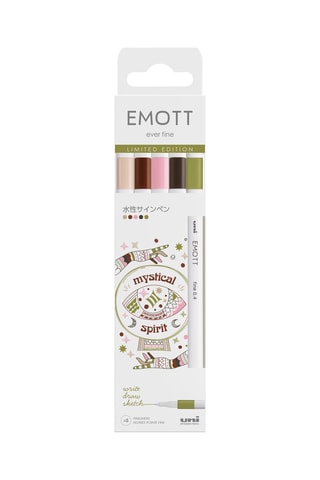 5 feutres Mystical Spirit Emott - 0,4 mm