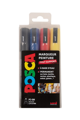 4 marqueurs