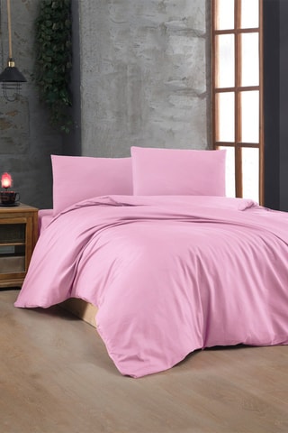 Parure de couette en coton - Lilas