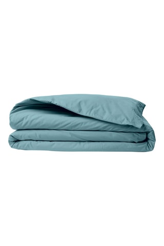 Housse de couette en coton renforcé 57 fils/cm² Tonne Mavie - Menthe