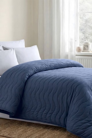 Couvre-lit Matelassé - Bleu foncé