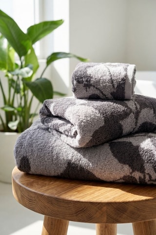3 serviettes Zebra - Gris