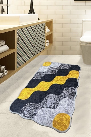 Tapis de bain - Jaune - 70 x​ 120 cm