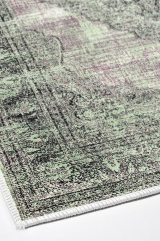 2 tapis de bain - Vert - 50 x 60 cm et 60 x 100 cm