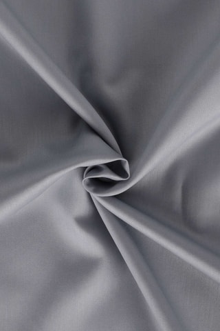 Parure de couette en satin de coton 83 fils/cm² - Gris