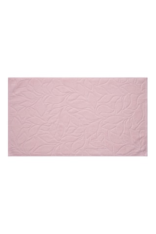 4 serviettes invité - Rose - 45 x 75 cm