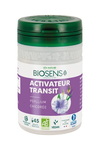Activateur transit Bio - 45 gélules - Cure de 15 jours