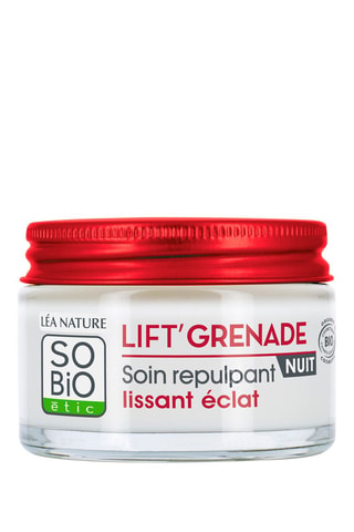 Soin hydratant lissant éclat nuit bio - Lift'Grenade - 50 ml