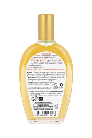 Huile végétale Abricot bio Revitalisante - 50 ml