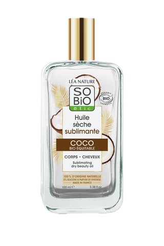 Huile sèche sublimante coco bio - 100 ml