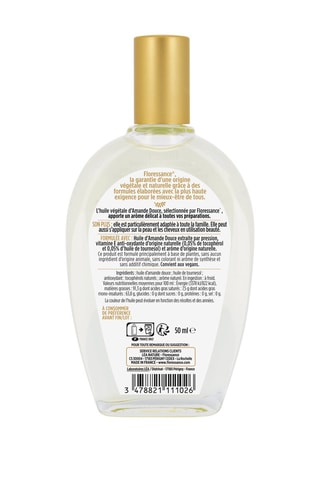 Huile d'amande douce Floressance® Bio - 50 ml