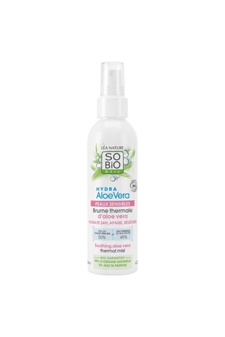 Brume thermale à l'aloe vera - Peaux sensibles - 125 ml