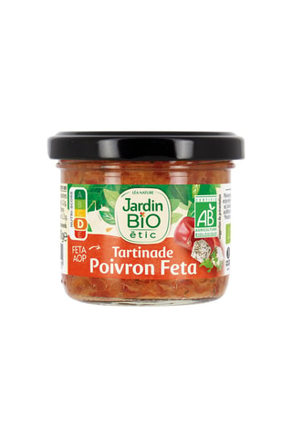 3 x Tartinade poivrons feta bio 100 g