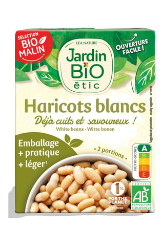 3 x Haricots blancs brique bio - 405 g