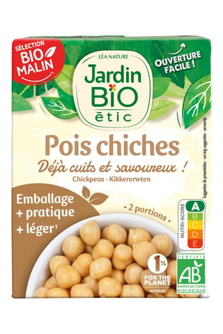 3 x Pois chiches bio - 405 g