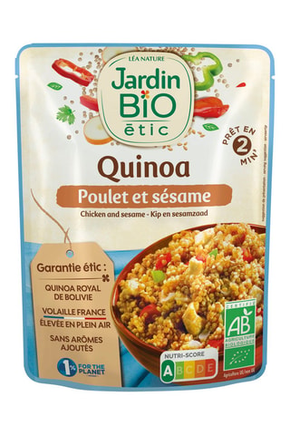 3 x Quinoa poulet et sésame bio 250 g