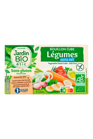 3 x Bouillon cube Légumes sans sel bio - 72 g