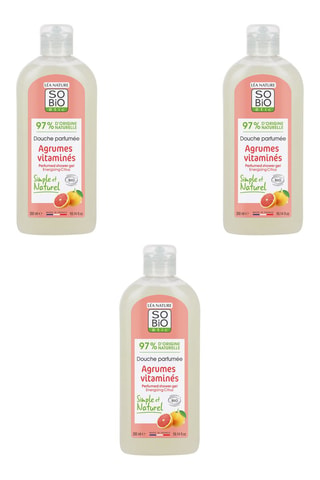 3 x Gel douche parfumé Agrumes Vitaminées - 300 ml