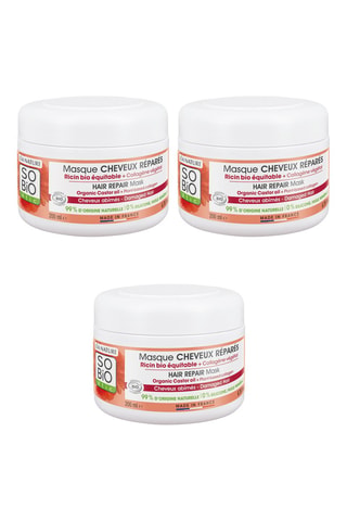 3 x Masque cheveux réparés - 200 ml
