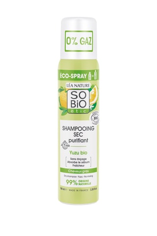 3 x Shampoing sec purifiant et fraîcheur yuzu bio - 100 ml