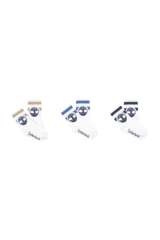 3 paires de chaussettes - Blanc