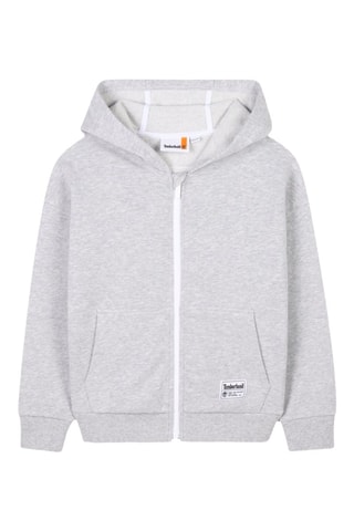 Sweat à capuche - Gris clair chiné