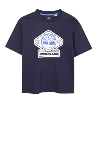 T-shirt relaxed - Bleu marine
