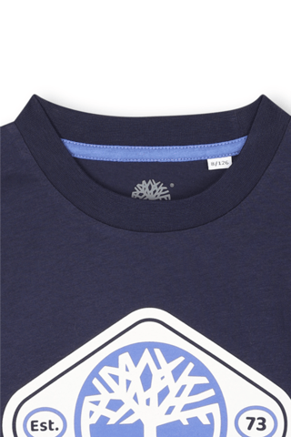 T-shirt relaxed - Bleu marine