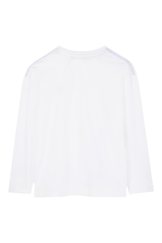 T-shirt relaxed - Blanc