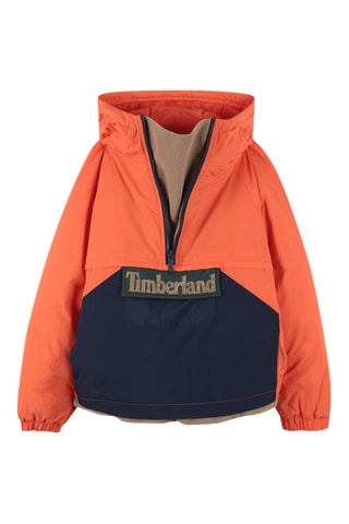 Coupe-vent - Orange et bleu