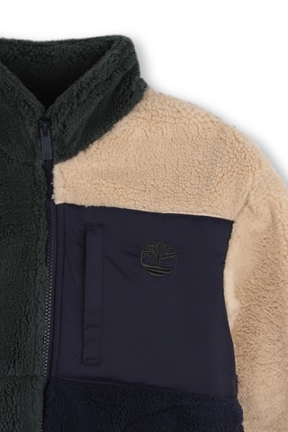Polaire - Kaki et crème