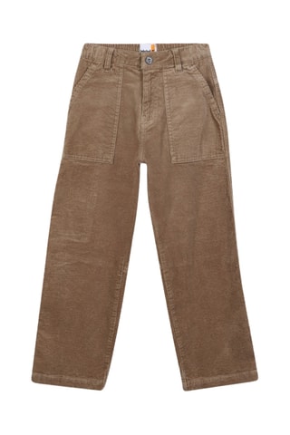 Pantalon droit - Marron