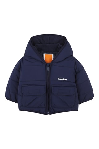 Doudoune à capuche - Bleu marine