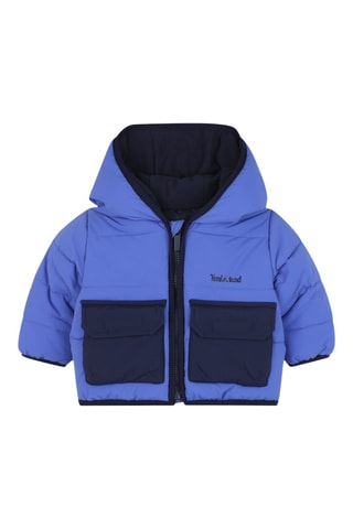 Doudoune à capuche - Bleu roi