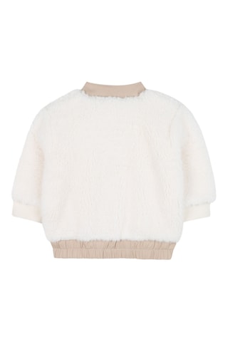 Gilet - Blanc et beige