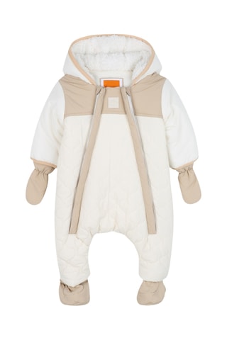 Combinaison - Beige et blanc