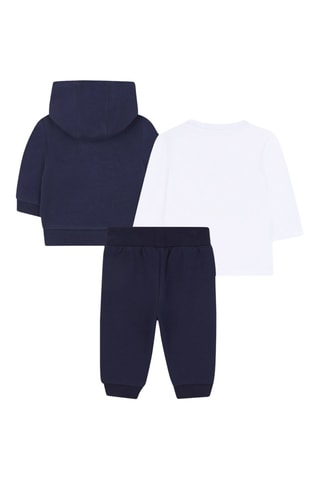 Ensemble 3 pièces - Bleu marine et blanc