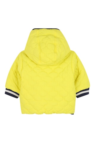 Doudoune réversible - Jaune et bleu marine