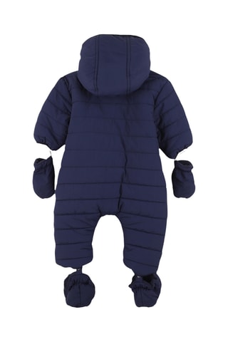 Combipilote à capuche - Bleu marine