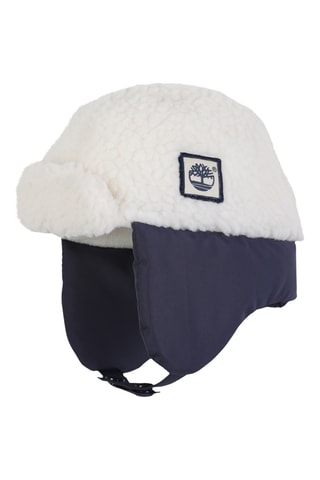 Chapka - Blanc et bleu marine