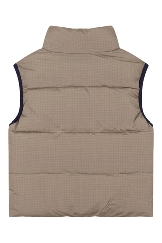 Doudoune sans manches - Beige