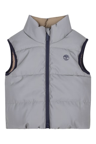 Doudoune sans manches - Beige