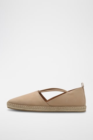 Espadrilles en nubuck - Beige