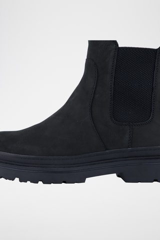 Boots en nubuck - Noir