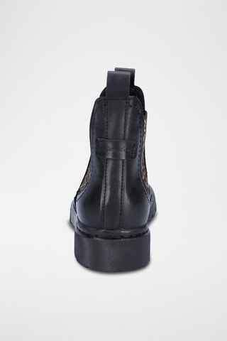 Bottines Chelsea en cuir - Noir