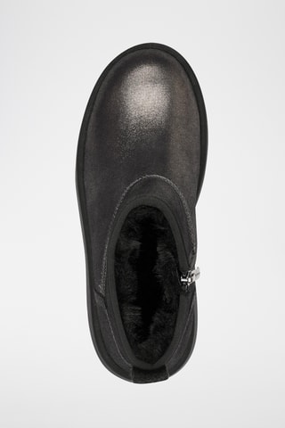 Low boots en cuir - Gris foncé