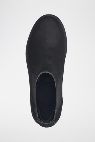 Bottines Chelsea en nubuck - Noir