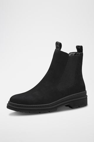 Bottines en nubuck - Noir