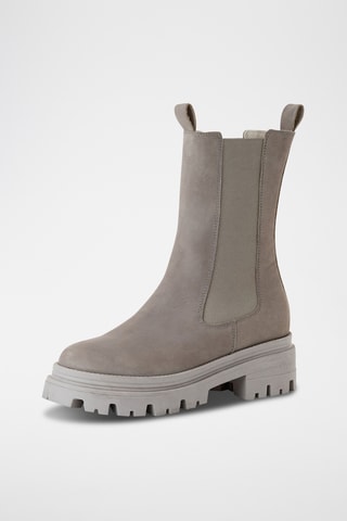 Bottines Chelsea en nubuck - Gris